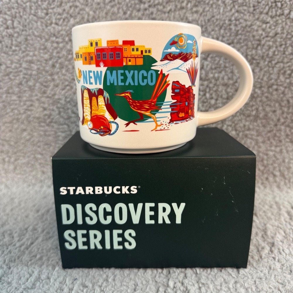 NEW Starbucks Discovery‎ Series New Mexico Coffee Mug With Box 14oz State Cup